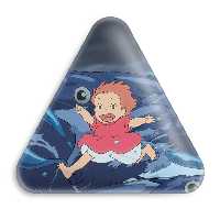 پیکسل خندالو طرح انیمه پونیو Ponyo مدل مثلثی کد 4888