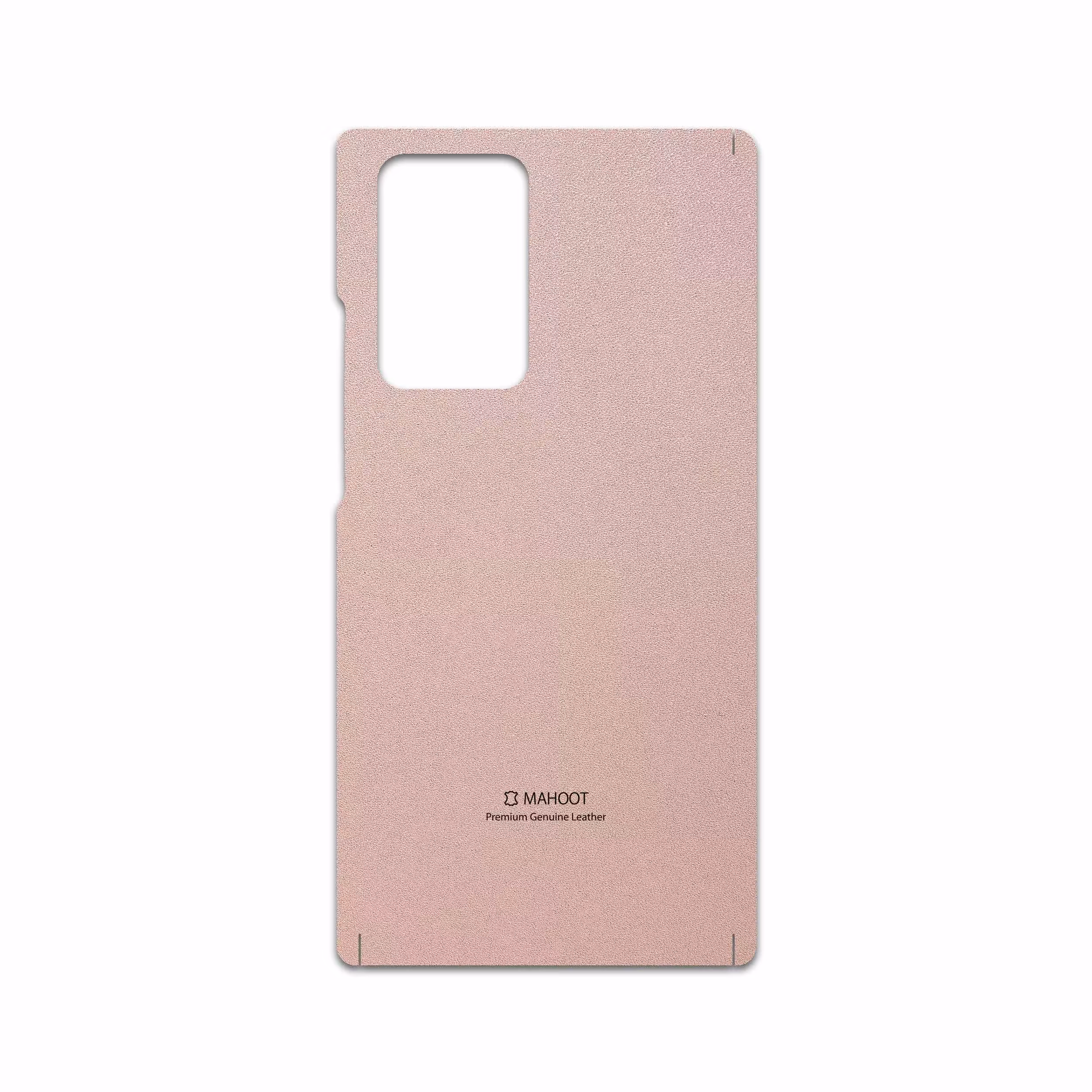 برچسب پوششی ماهوت مدل Rose Gold Leather مناسب برای گوشی موبایل سامسونگ Galaxy Note 20 Ultra