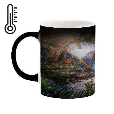 ماگ حرارتی کاکتی طرح منظره مدل mgh17440