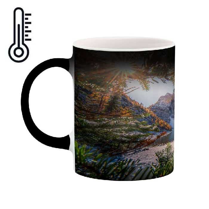 ماگ حرارتی کاکتی طرح منظره مدل mgh17440