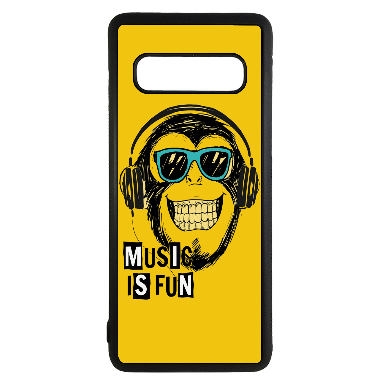 کاور طرح میمون کد 1105350 مناسب برای گوشی موبایل سامسونگ galaxy s10 plus