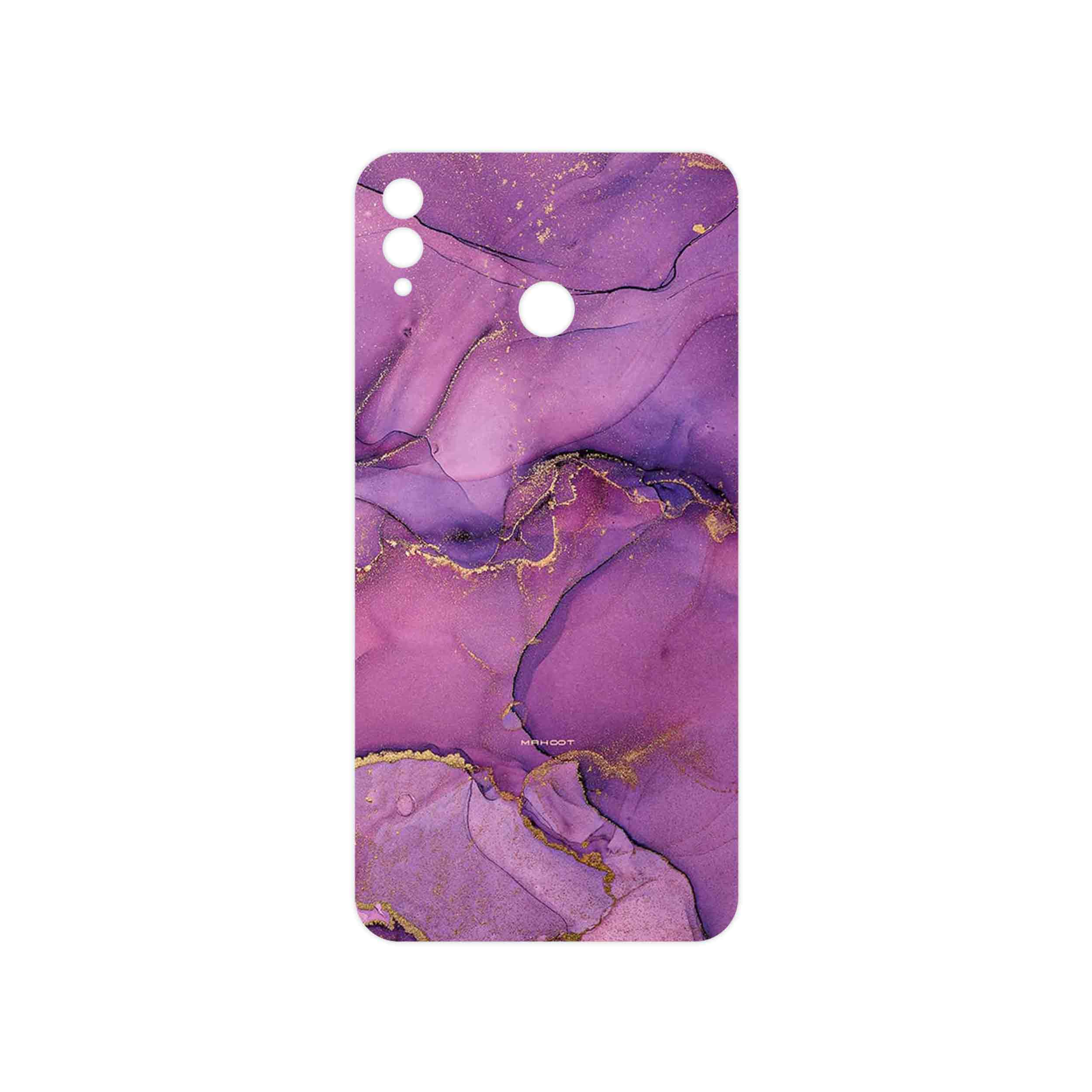برچسب پوششی ماهوت مدل Purple Marble مناسب برای گوشی موبایل آنر 8X Max