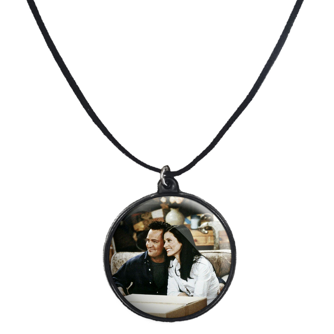 گردنبند پرمانه طرح فرندز کد pmb.18818 مدل دو طرفه