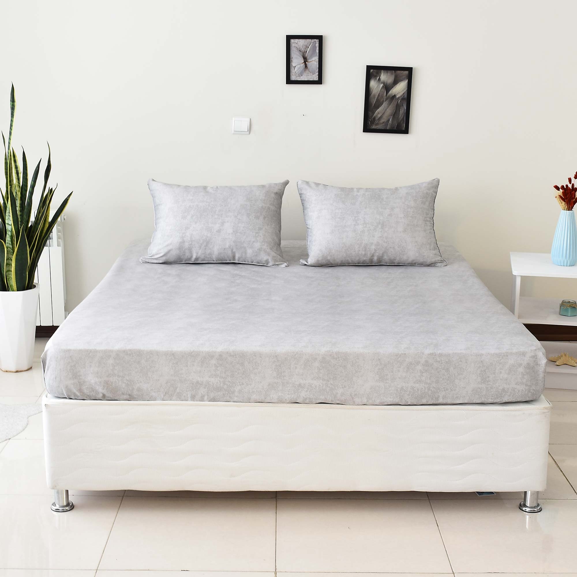 سرویس ملحفه بومرنگ مدل PatineA-180 دونفره 3 تکه