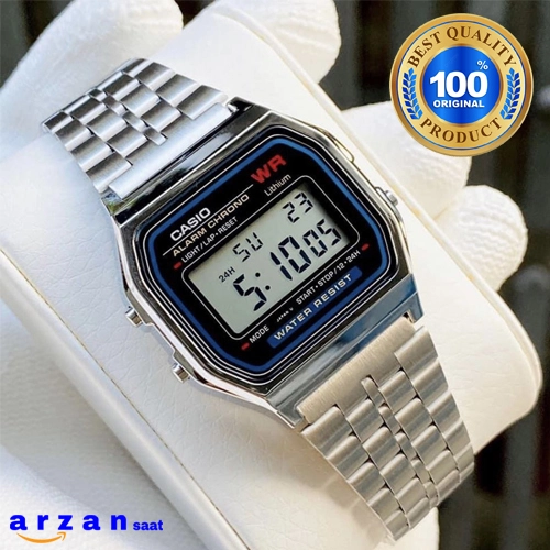 ساعت کاسیو بند فلزی اصل مدل A159WA-N1DF