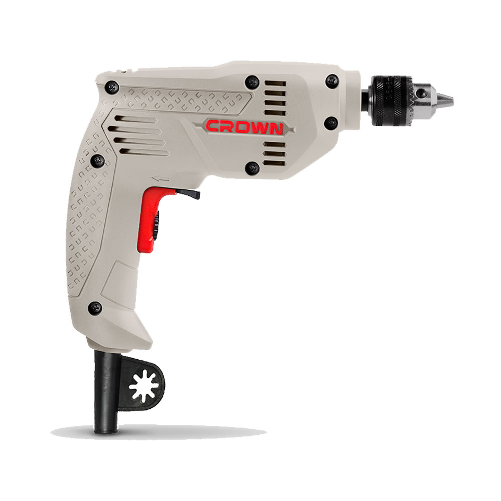 دریل 300 وات 6 میلیمتری  با سه نظام آچاری کرون مدل CT10125