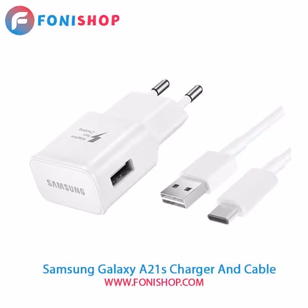 کابل و شارژر فست شارژ اصلی سامسونگ Samsung Galaxy A21s