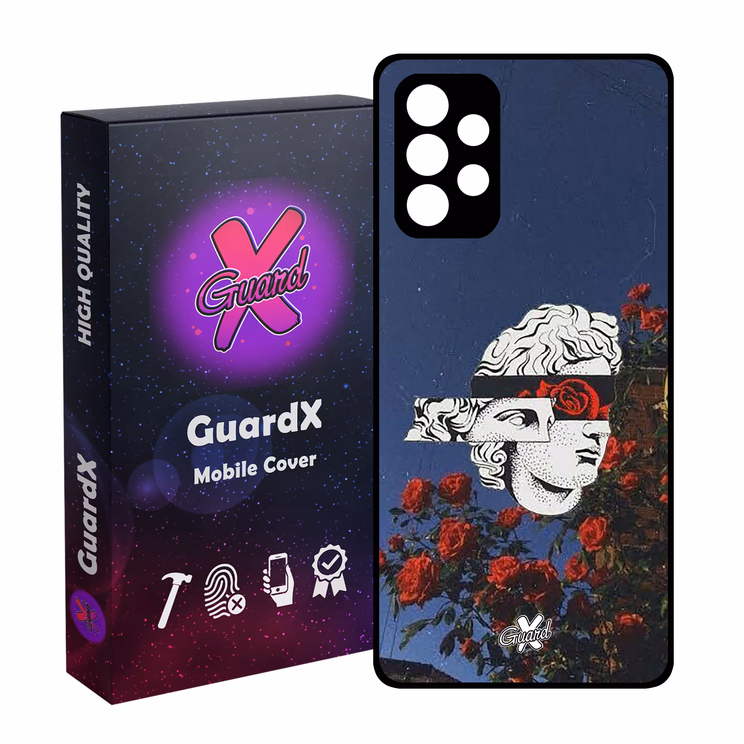 کاور گارد ایکس طرح Art مدل Glass10010 مناسب برای گوشی موبایل سامسونگ Galaxy A23 4G