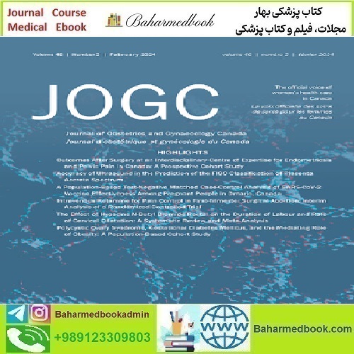 Journal of Obstetrics and Gynaecology Canada Volume 46 Is