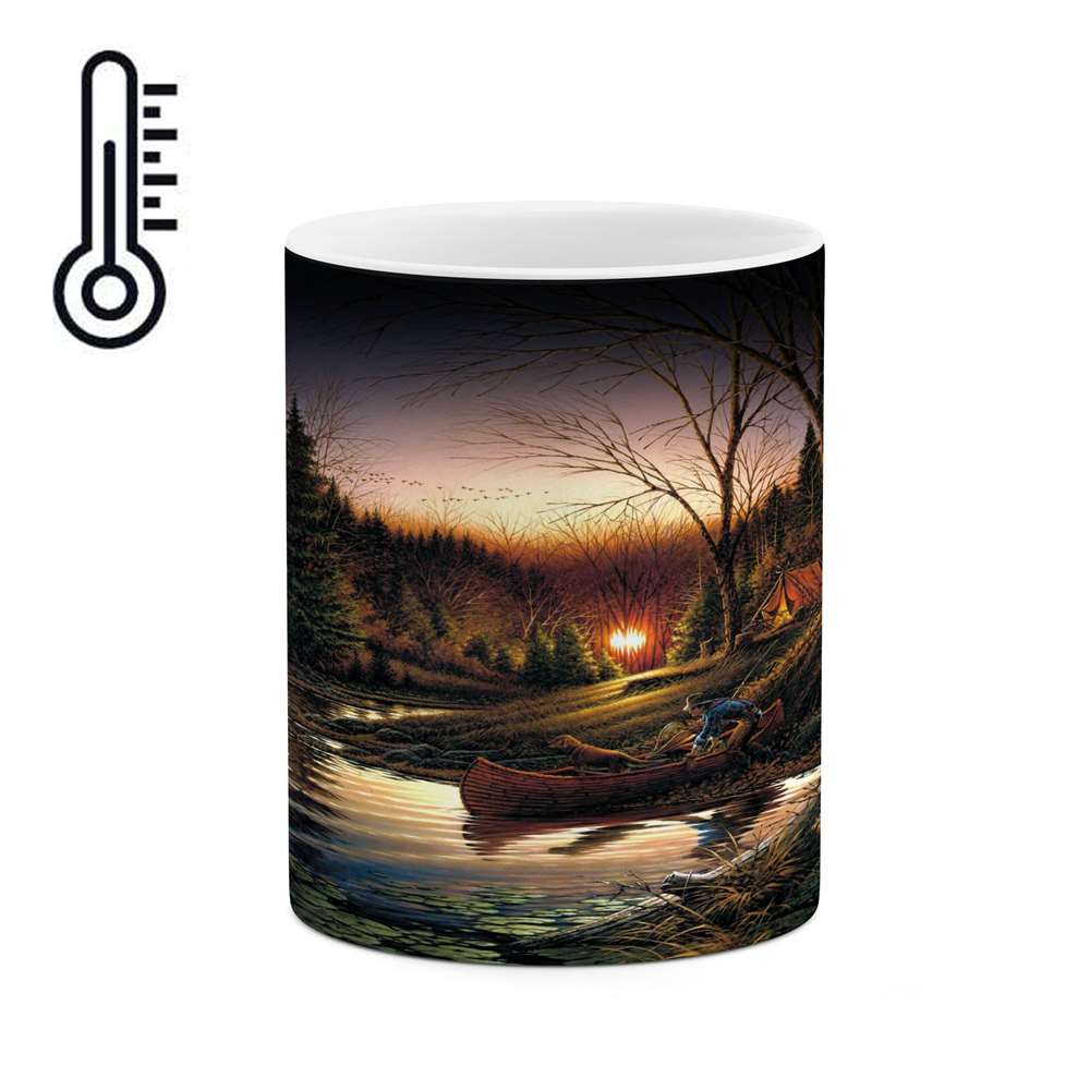 ماگ حرارتی کاکتی طرح نقاشی مدل mgh13582