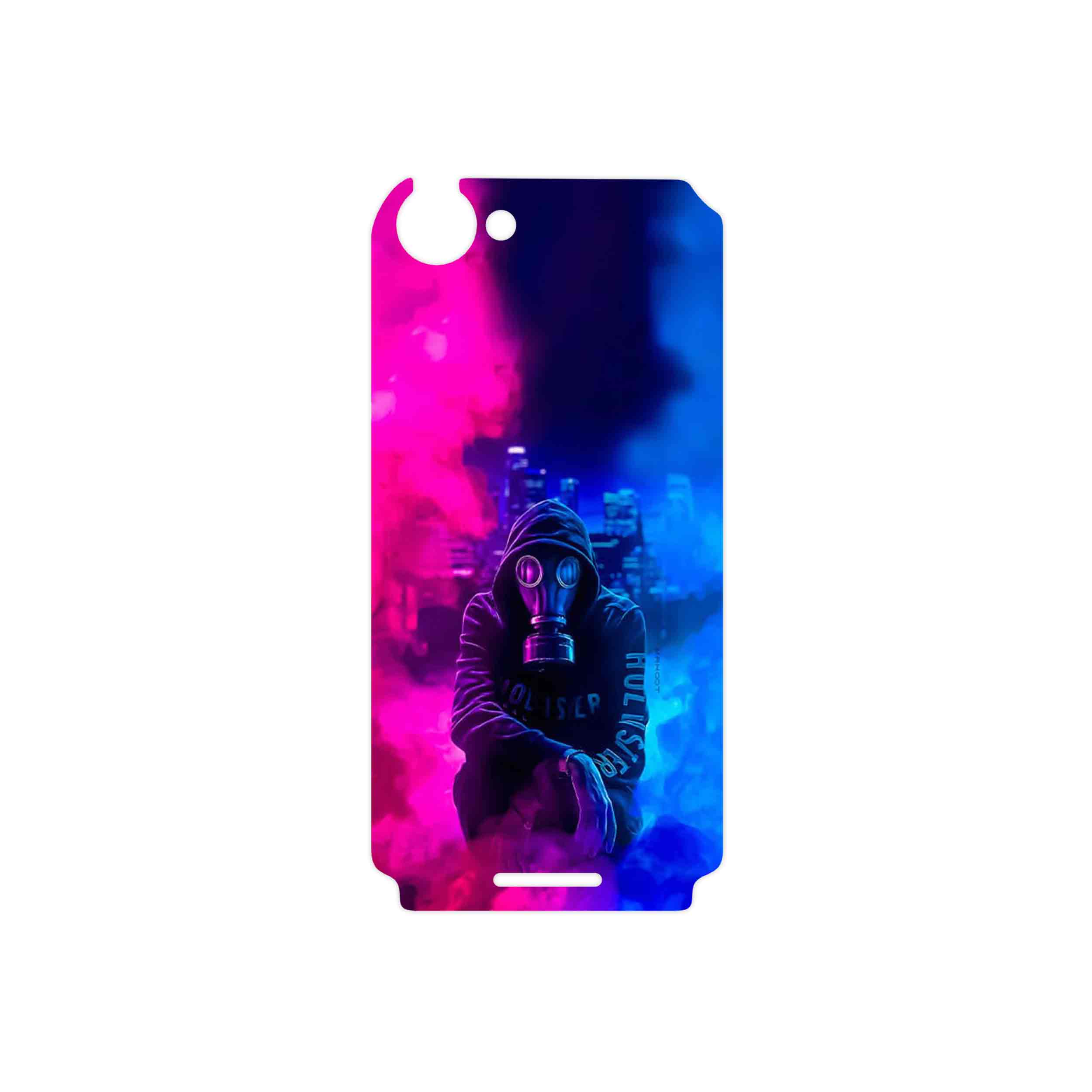 برچسب پوششی ماهوت مدل Smoke Rainbow Digital Art 2 مناسب برای گوشی موبایل سونی Xperia L