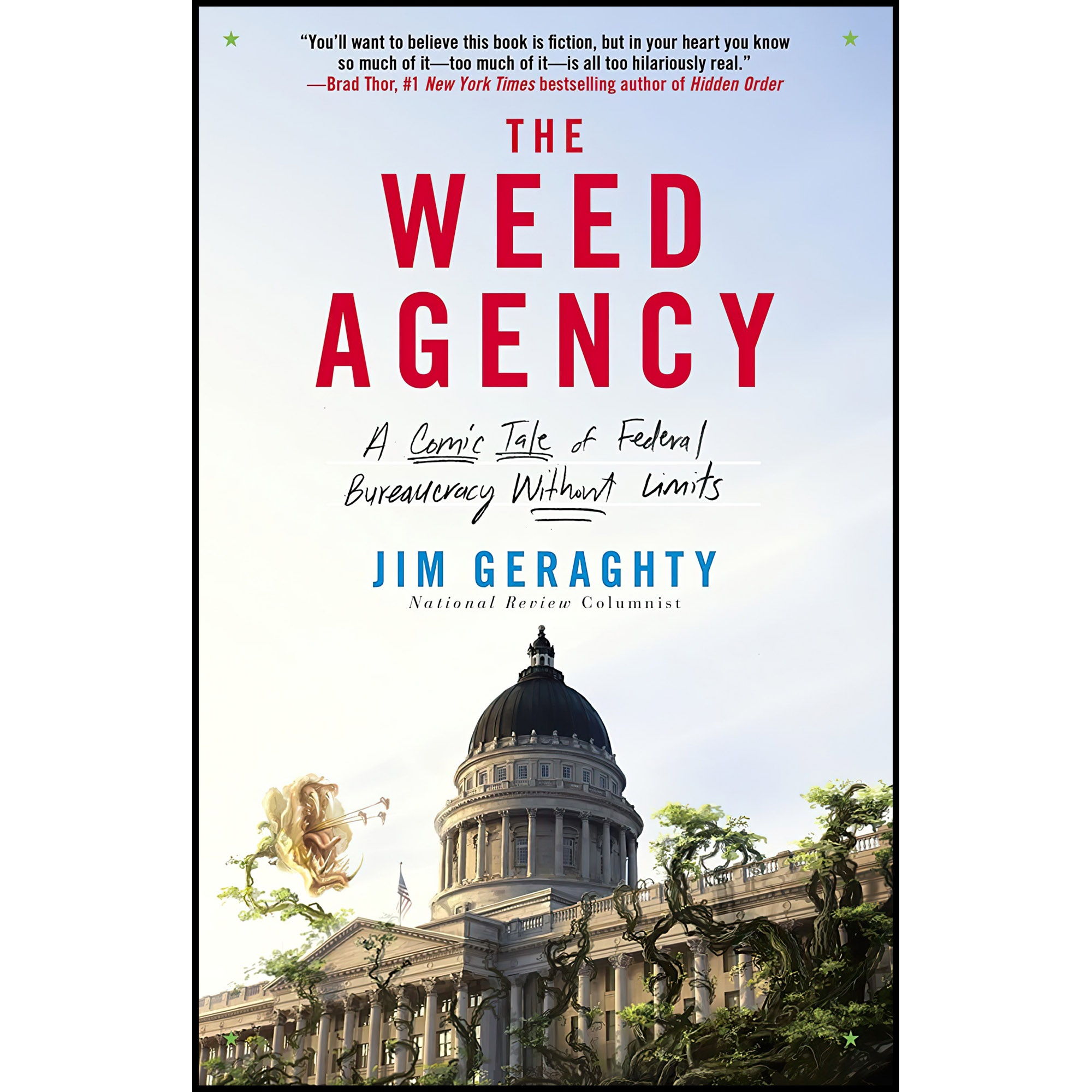 کتاب The Weed Agency اثر Jim Geraghty انتشارات Forum Books