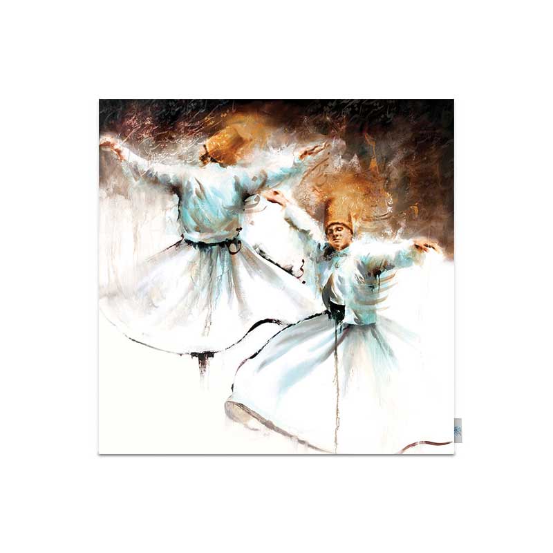 رومیزی شمسه نگار مدل رقص کد DPR178