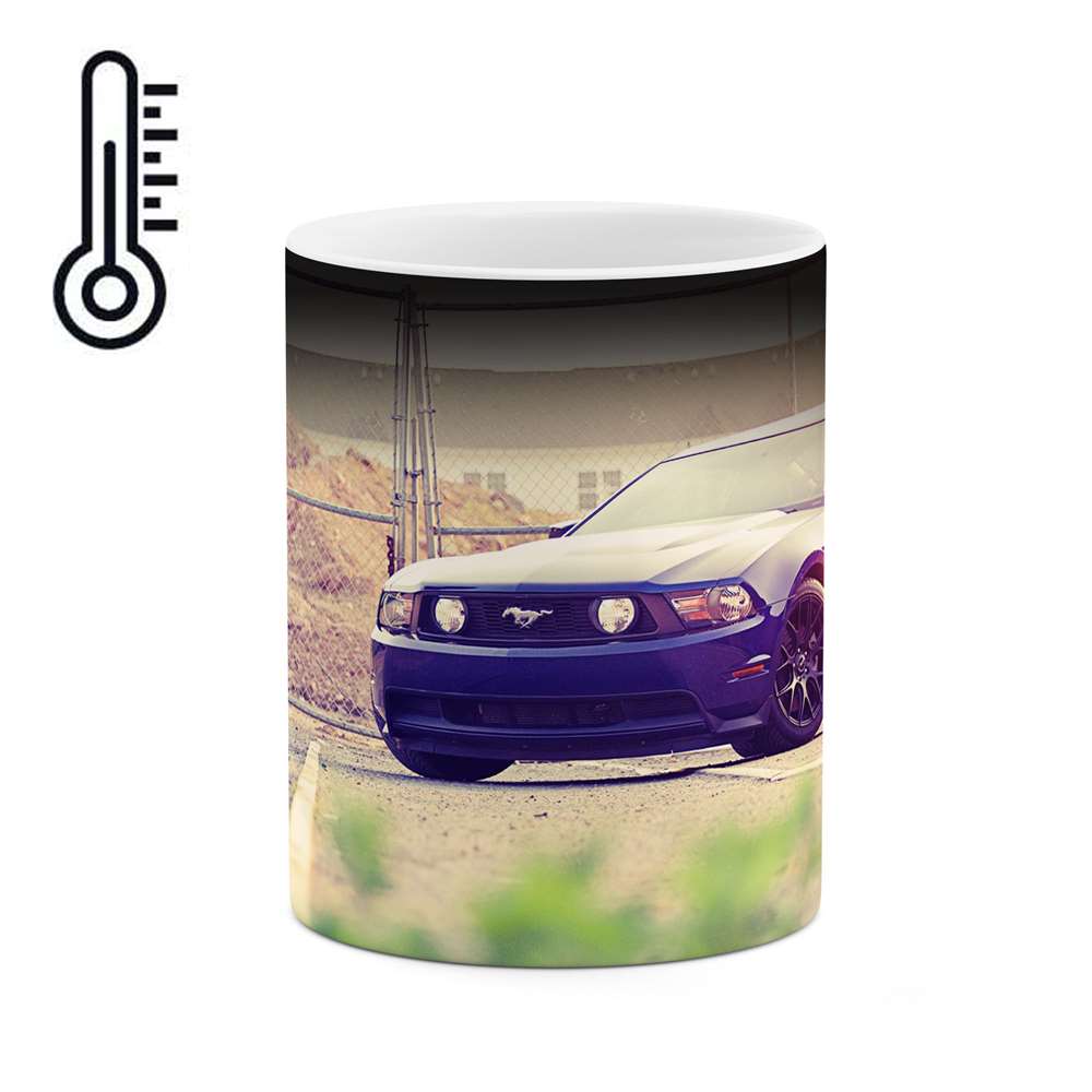 ماگ حرارتی طرح ماشین فورد موستانگ مدل mgh11584