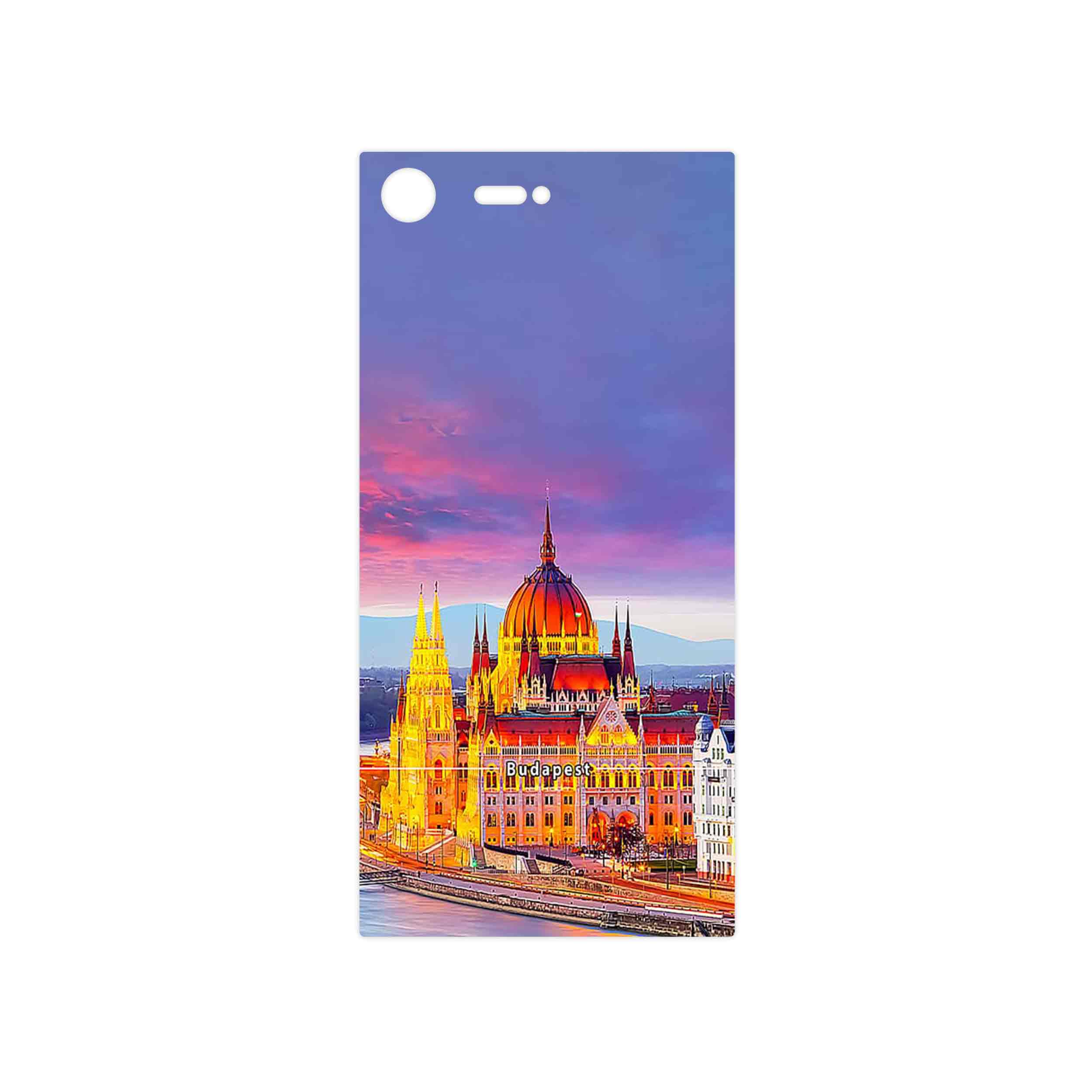 برچسب پوششی ماهوت مدل City of Budapest مناسب برای گوشی موبایل سونی Xperia XZ Premium