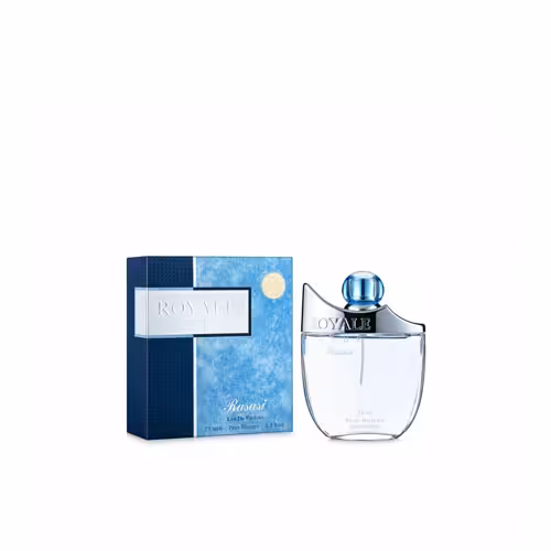 عطر ادکلن ادوپرفیوم مردانه رصاصی رویال بلو (Rasasi Royale Blue Pour Homme) حجم 75 میل