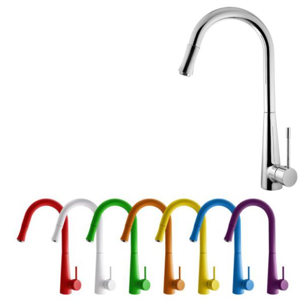 شیر آشپزخانه اوج مدل کراس شلنگدار