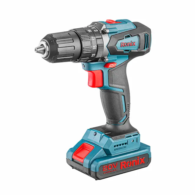 کیت دریل شارژی 8900k رونیکس (13 میلیمتری – 20 ولت)