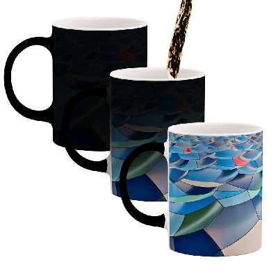 ماگ حرارتی کاکتی طرح فانتزی مدل mgh14420