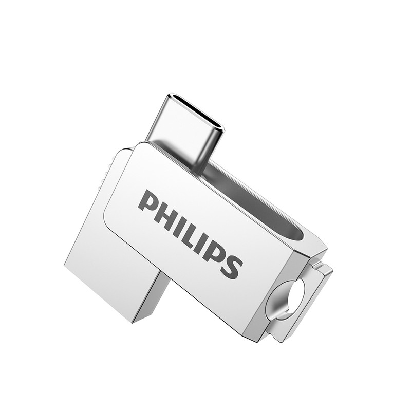 فلش مموری فیلیپس مدل FM30UC OTG 3.2 ظرفیت 128 گیگابایت با رابط USB 3.2 | کالا مکس