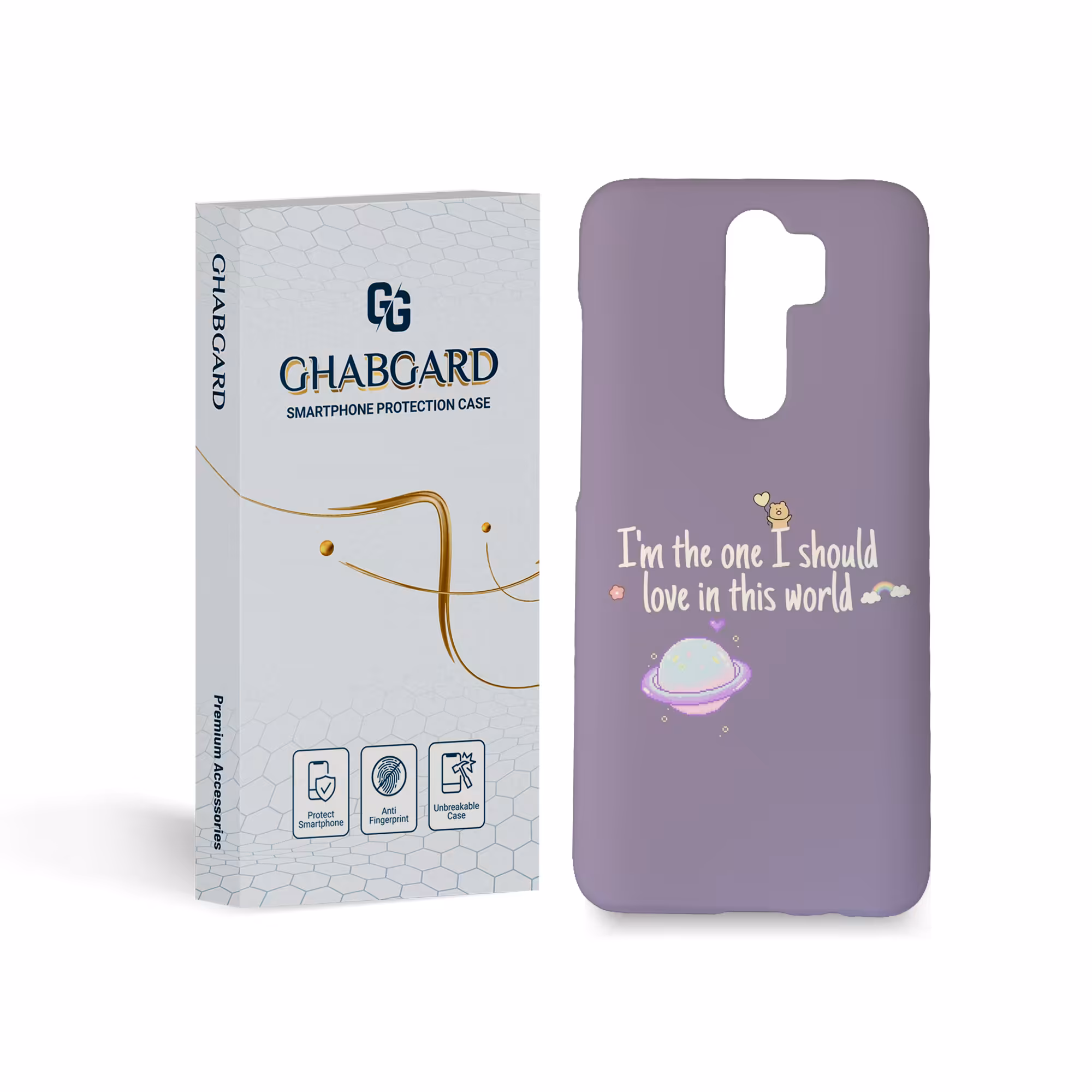 کاور قاب گارد مدل ساده مناسب برای گوشی موبایل شیائومی redmi note 8 pro 