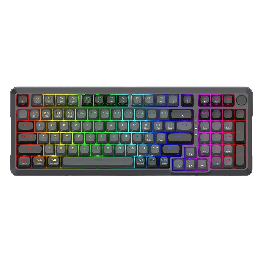 کیبورد بی سیم/باسیم مکانیکال گیمینگ ردراگون BRAGI K688 GB PRO RGB | تکاف