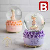 گوی موزیکال پمپی دختر تنها بنفش