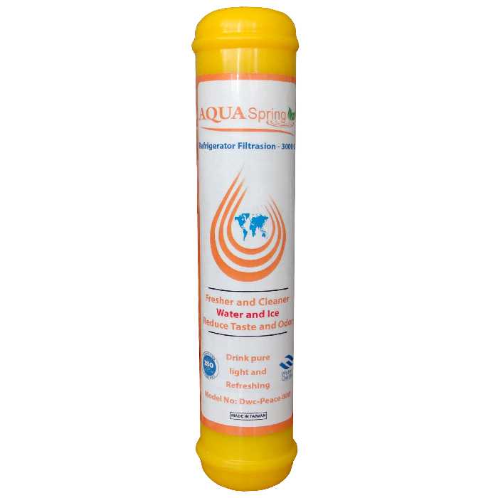 فیلتر یخچال ساید بای ساید آکوآ اسپرینگ مدل DWC-PEACE800