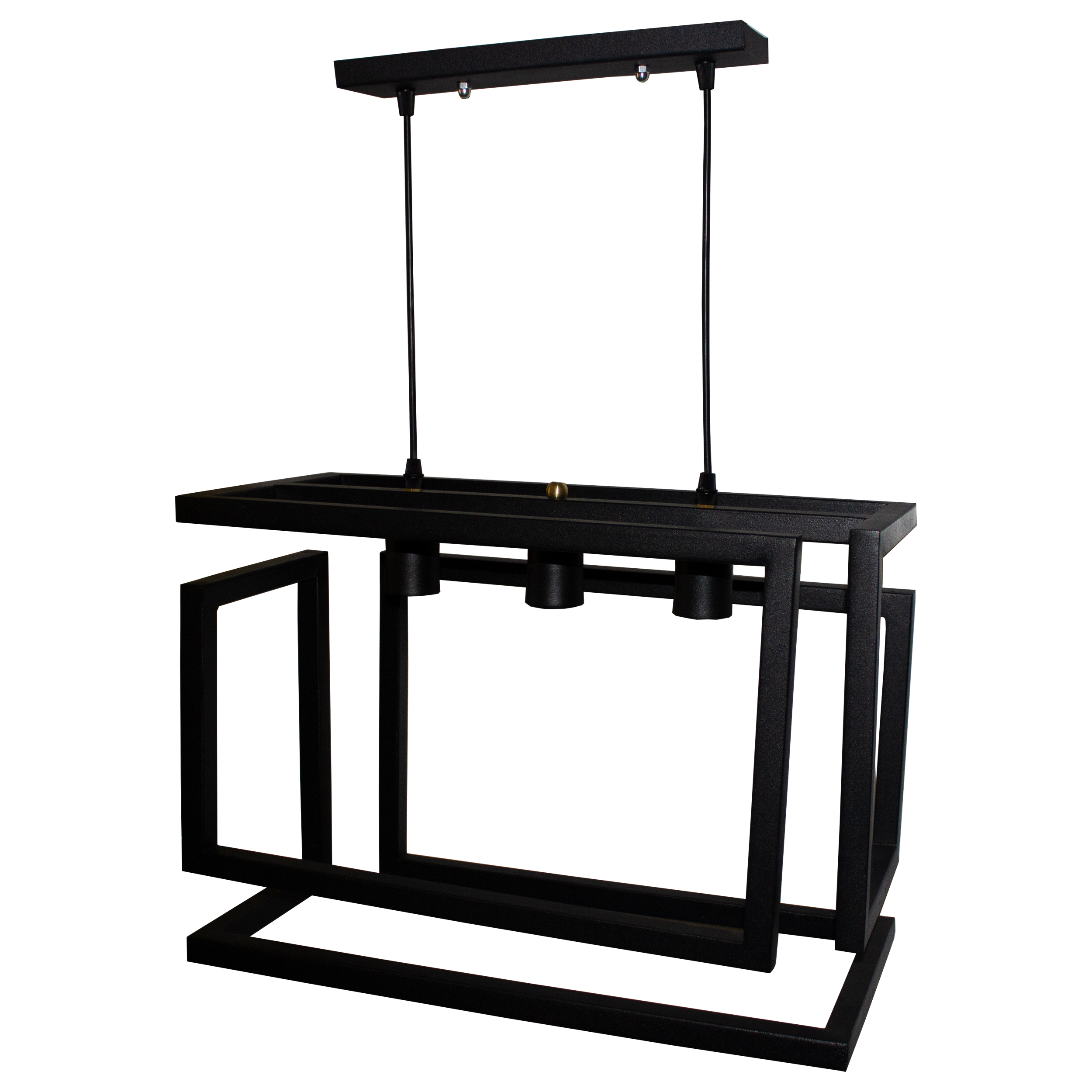 چراغ آویز سه شعله مدل Infinity Loop کد 305