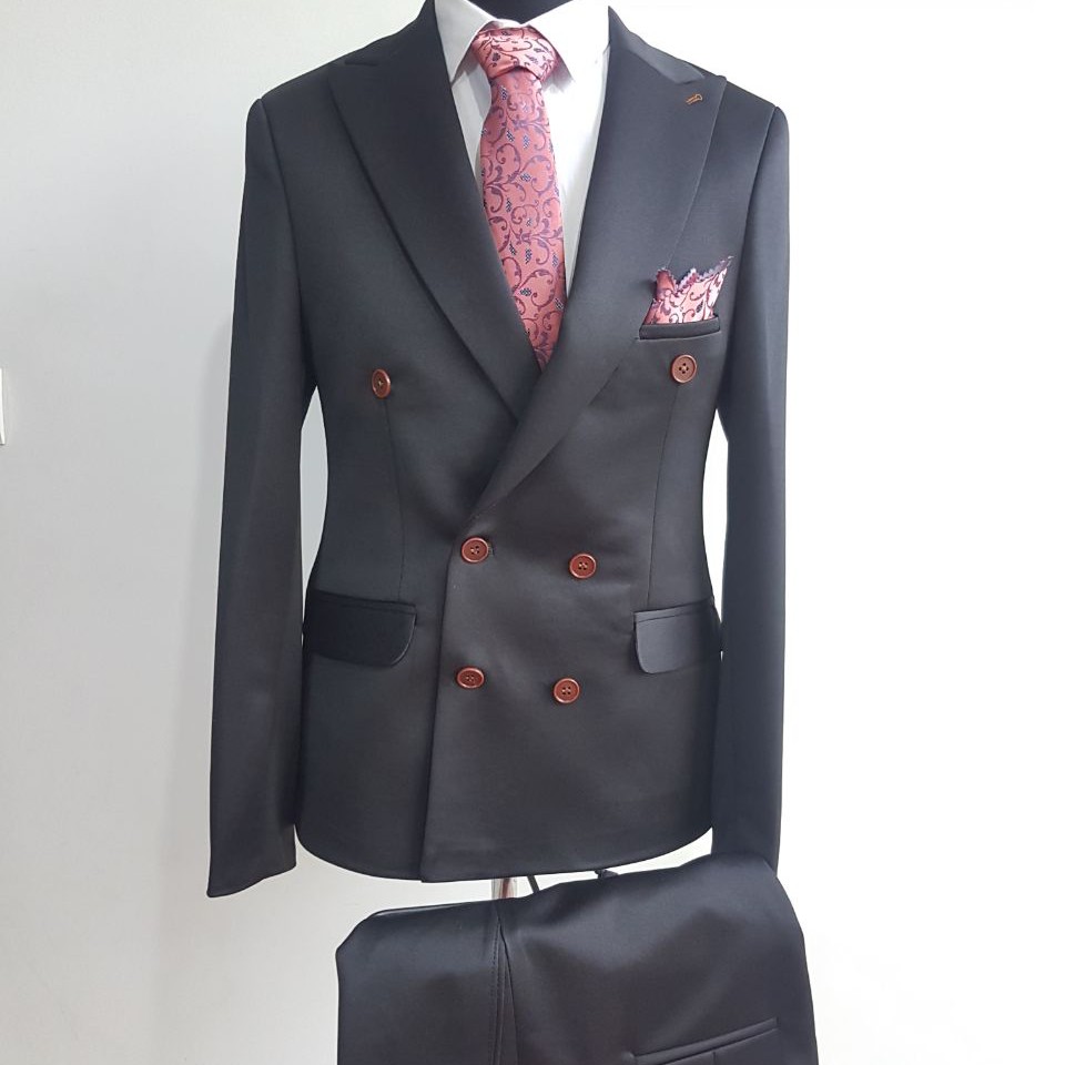 کت شلوار دبل برست مردانه مدل330 