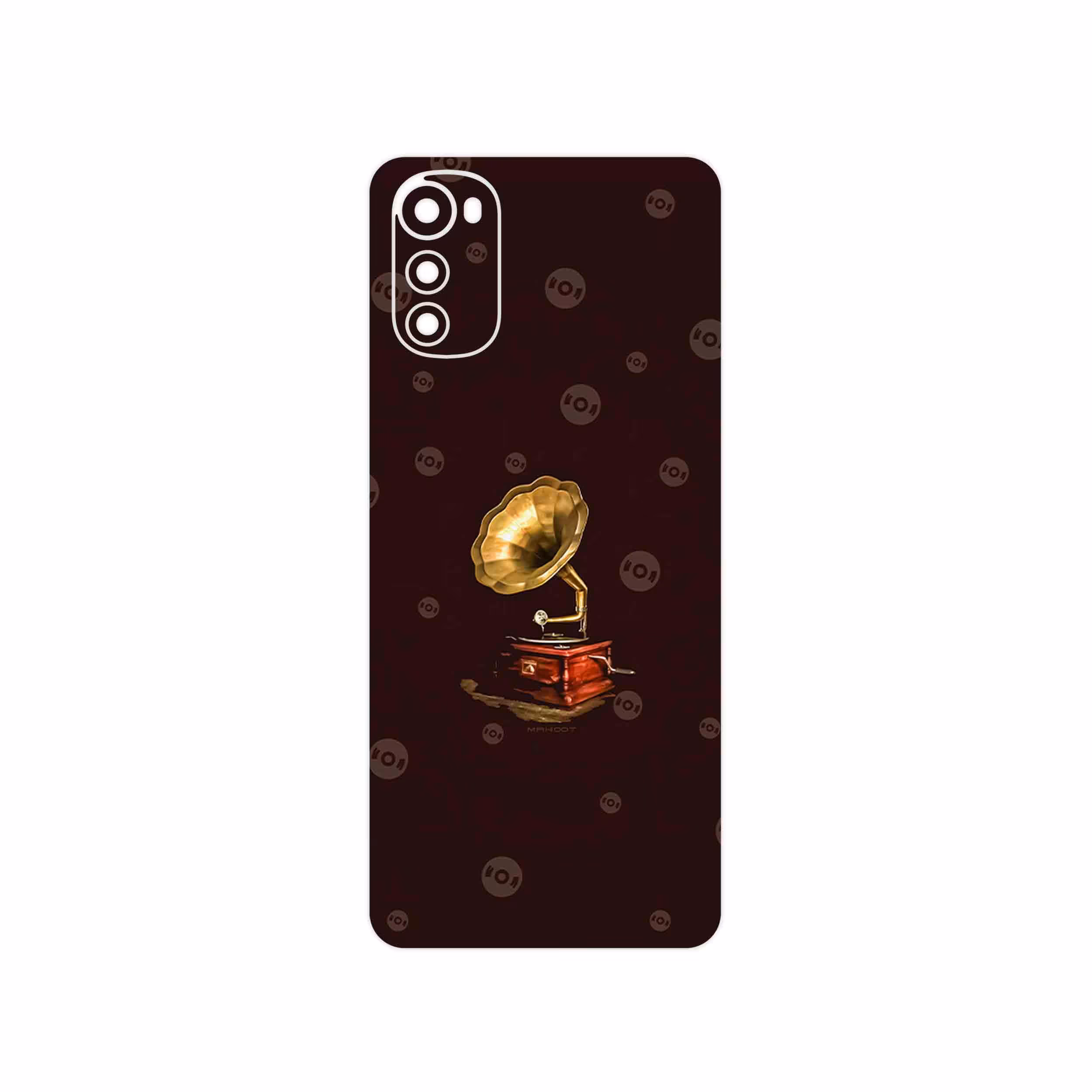 برچسب پوششی ماهوت مدل Gramophone Nostalgia مناسب برای گوشی موبایل موتورولا Moto E32s