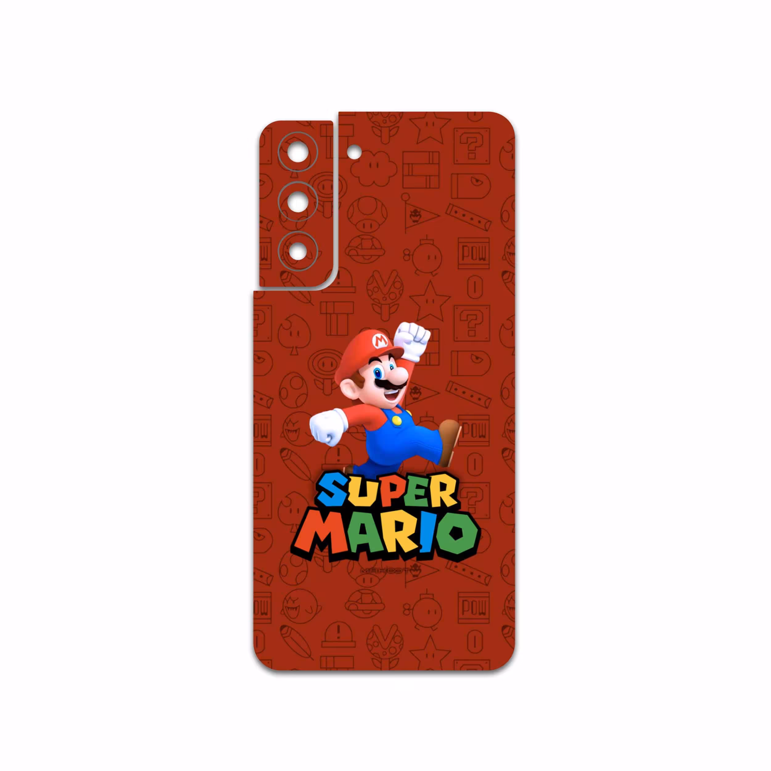 برچسب پوششی ماهوت مدل Super-Mario-Game مناسب برای گوشی موبایل سامسونگ Galaxy S21 FE 5G