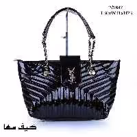 کیف زنانه مجلسی سها. مدل ورنی وای اس ال (YSL) پروانه ای. باعث برازندگی شما