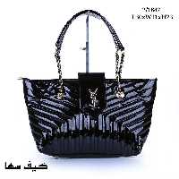 کیف زنانه مجلسی سها. مدل ورنی وای اس ال (YSL) پروانه ای. باعث برازندگی شما