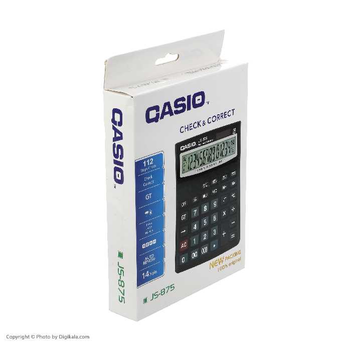 ماشین حساب گاسیو مدل JS-875