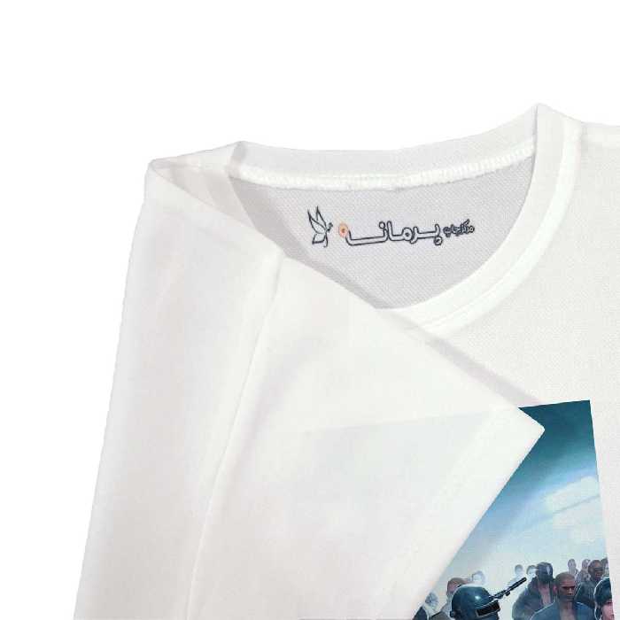 تی شرت بچگانه پرمانه طرح PUBG کد pmt.2778