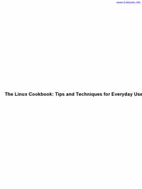 خرید و دانلود نسخه کامل کتاب Linux Cookbook, 2nd Edition: Tips and Techniques for Everyday Use