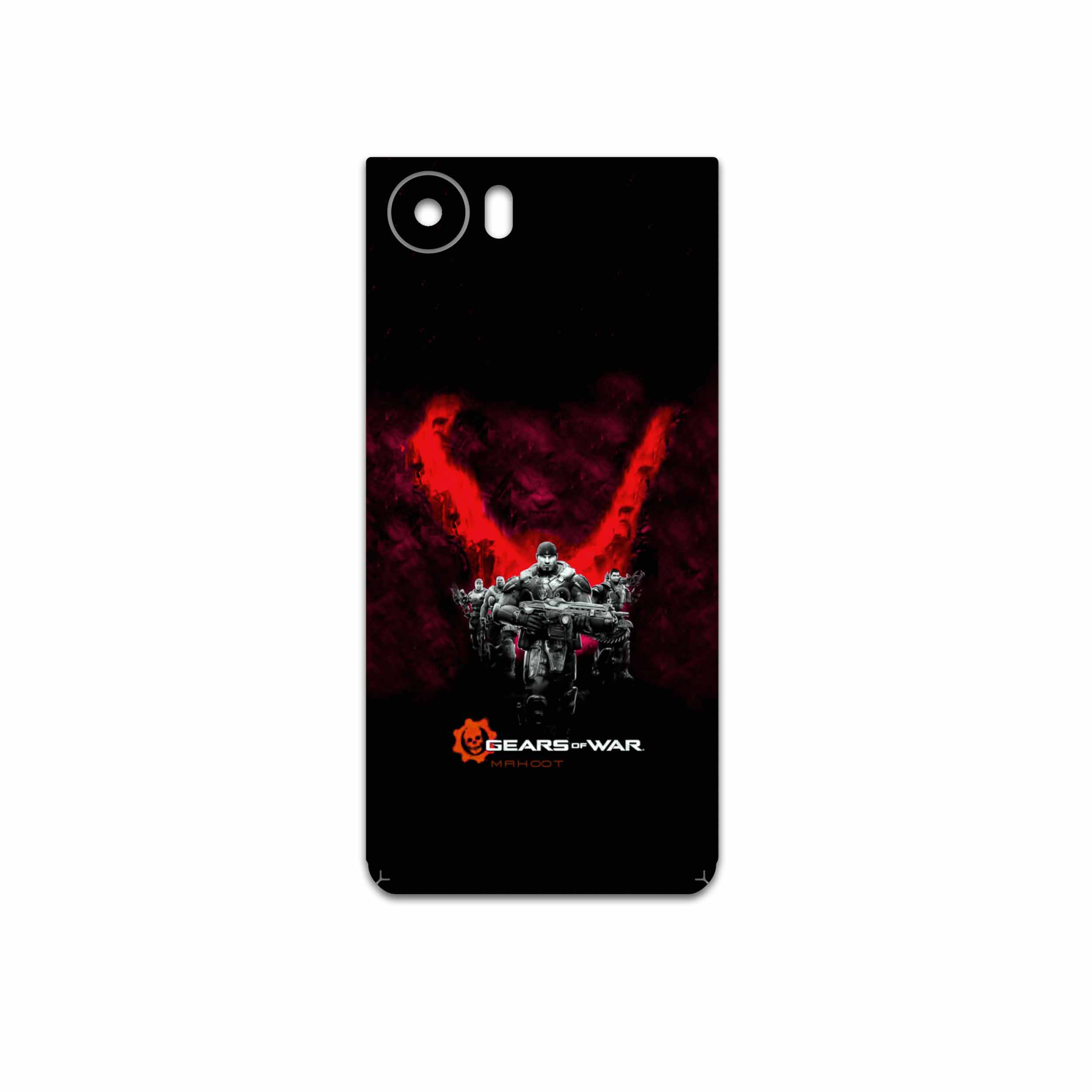 برچسب پوششی ماهوت مدل Gears-Of-War-Game مناسب برای گوشی موبایل بلک بری KEYONE