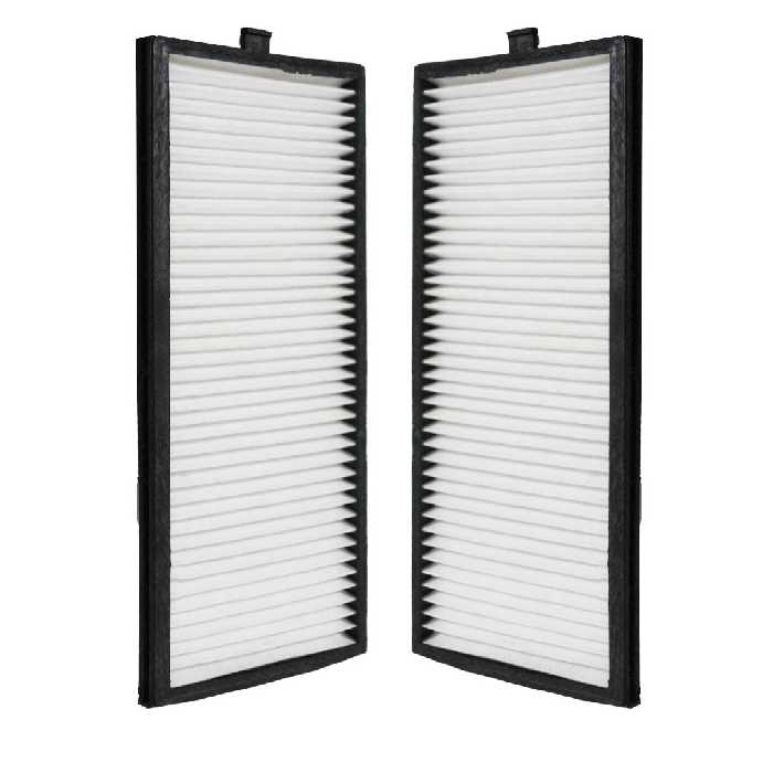 فیلتر کابین فیلتر دم مدل ساده کد 97133-1C001 مناسب برای هیوندای ورنا بسته دو عددی