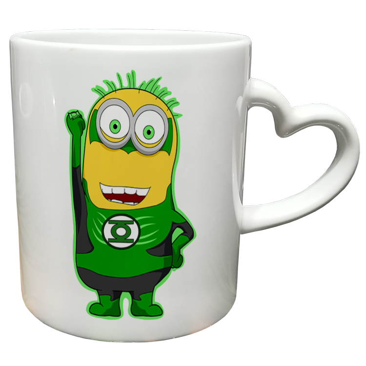 ماگ مدل دسته قلبی طرح مینیون کد 68