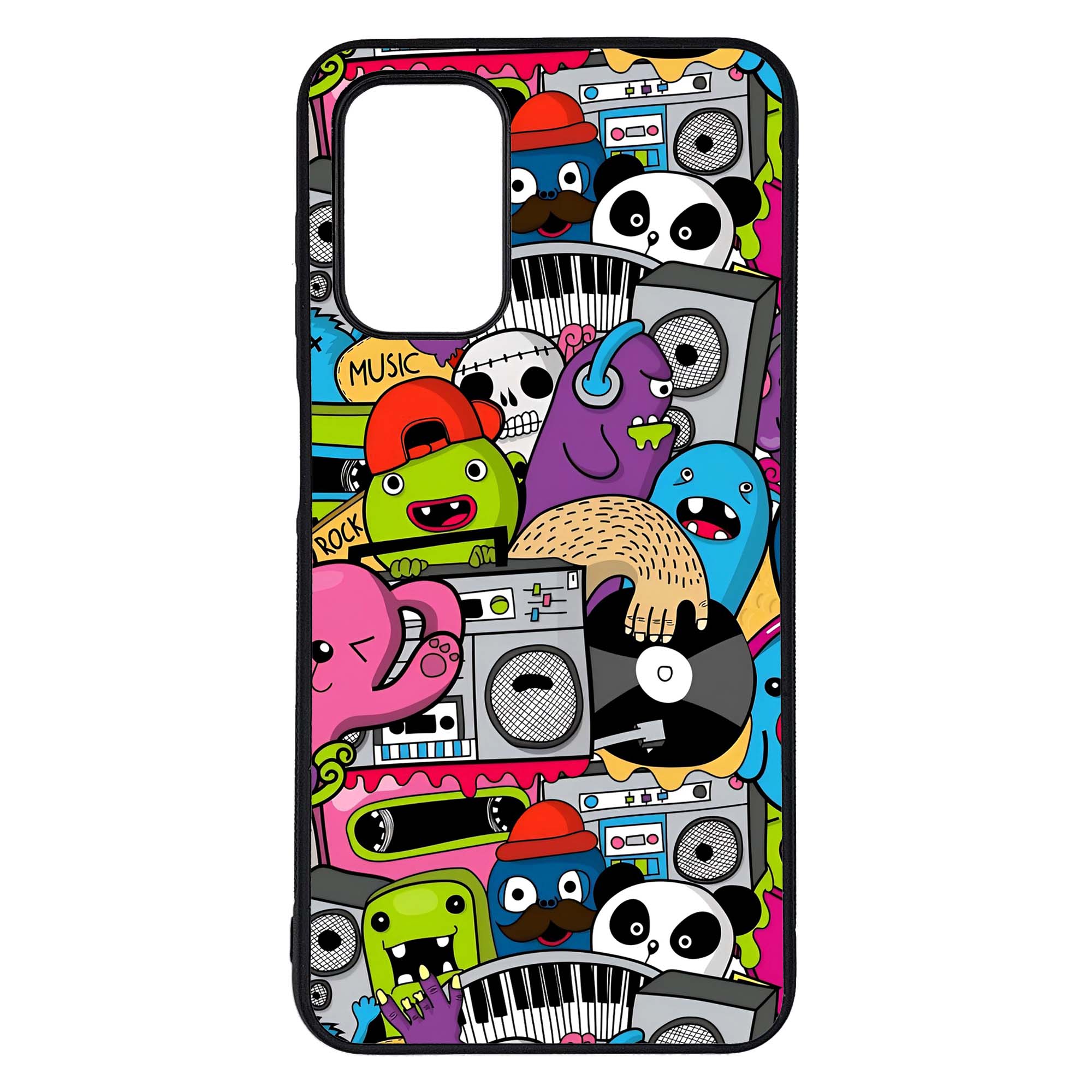 کاور طرح انیمیشن کد G-098 مناسب برای گوشی موبایل سامسونگ Galaxy A13 4G | دیجی قاب دونی