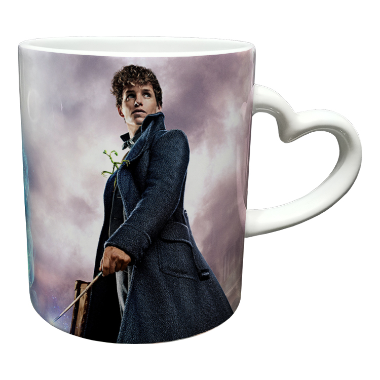 ماگ مدل دسته قلبی طرح هری پاتر کد 9