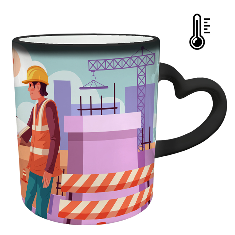 ماگ حرارتی مدل دسته قلبی طرح مهندس کد 67