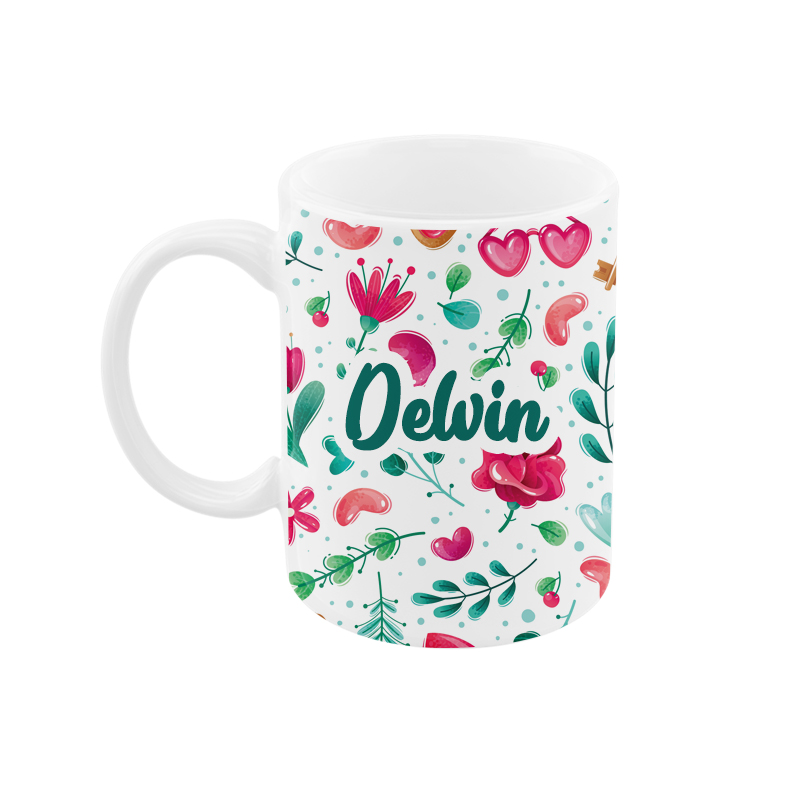 ماگ رژارت مدل اسم دلوین