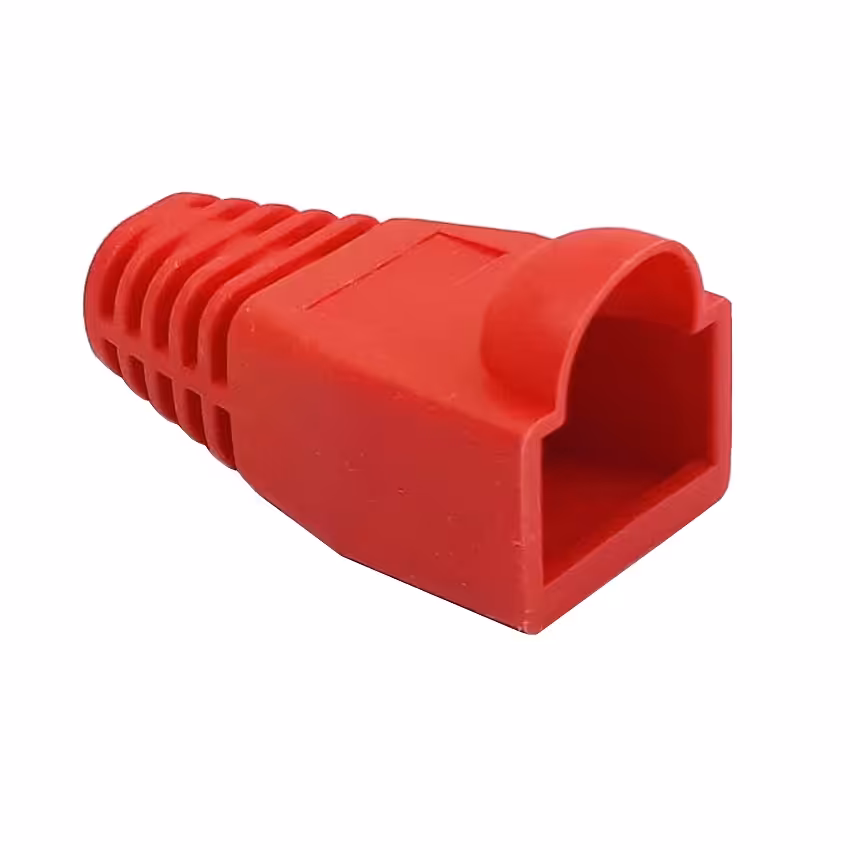 کاور کانکتور RJ45 مدل cat5 8p8c بسته 100 عددی