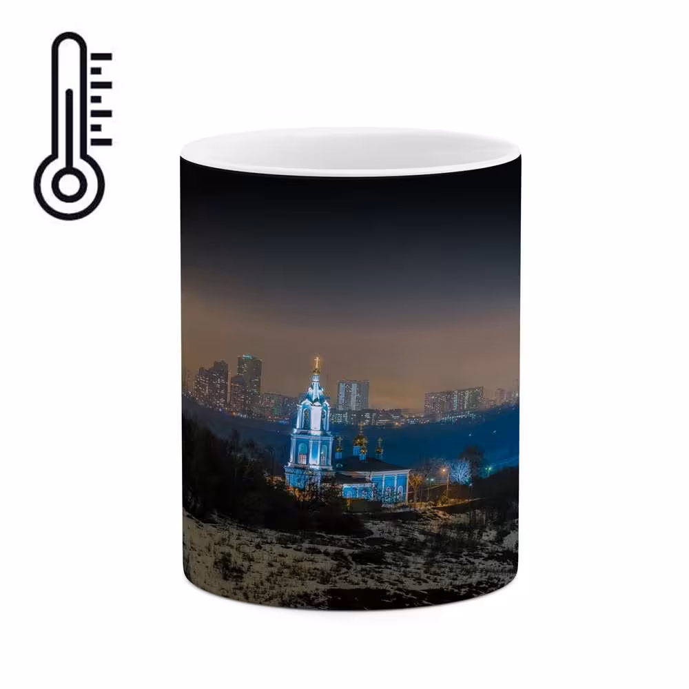 ماگ حرارتی کاکتی طرح شهر مدل mgh13442