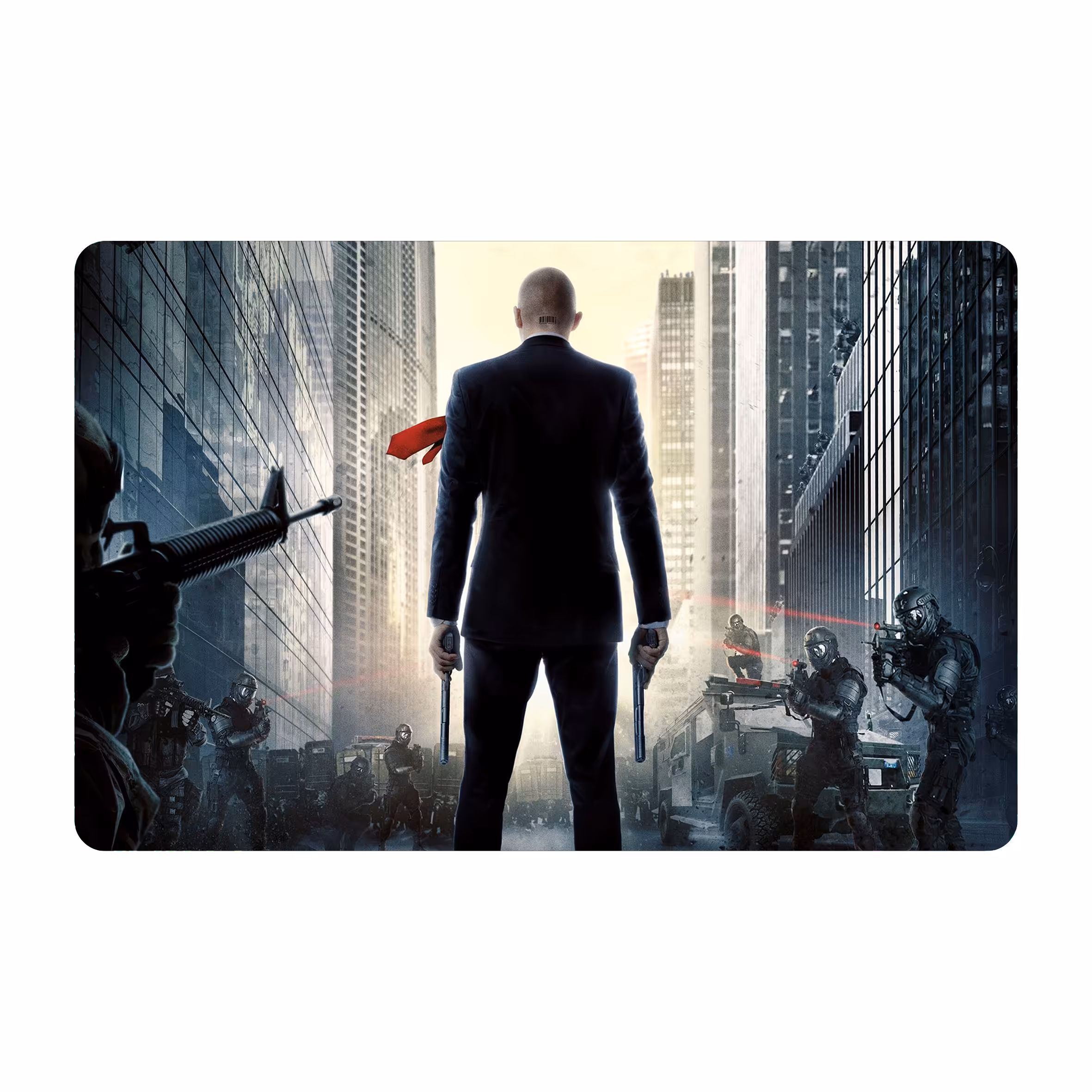 ماوس پد طرح هیتمن  -hitman مدل mpb118