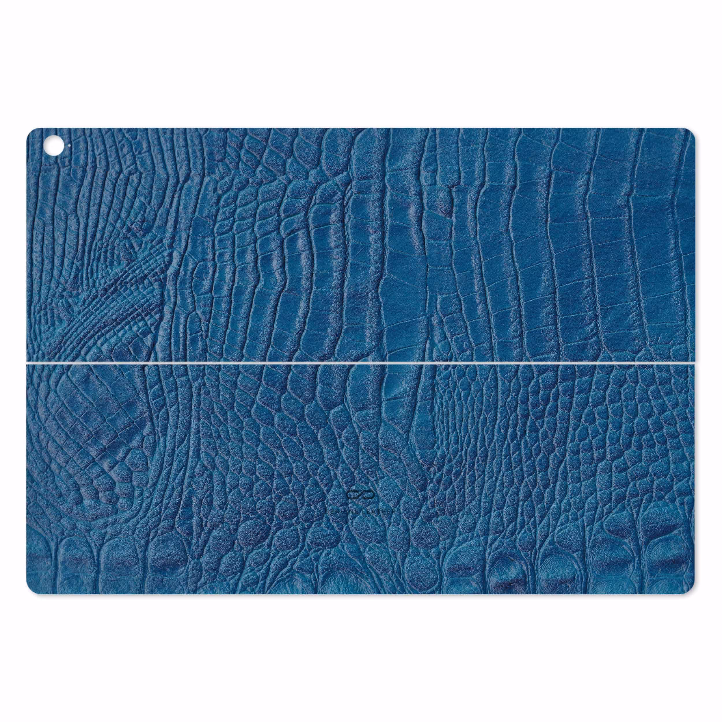 برچسب پوششی ماهوت مدل Blue-Crocodile-Leather مناسب برای تبلت ایسوس Transformer 3 Pro 2016
