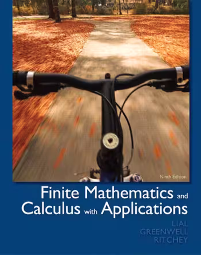 خرید و دانلود نسخه کامل کتاب Finite mathematics and calculus with applications