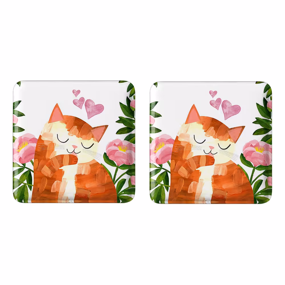 پیکسل خندالو مدل گربه کد 5205 به همراه مگنت